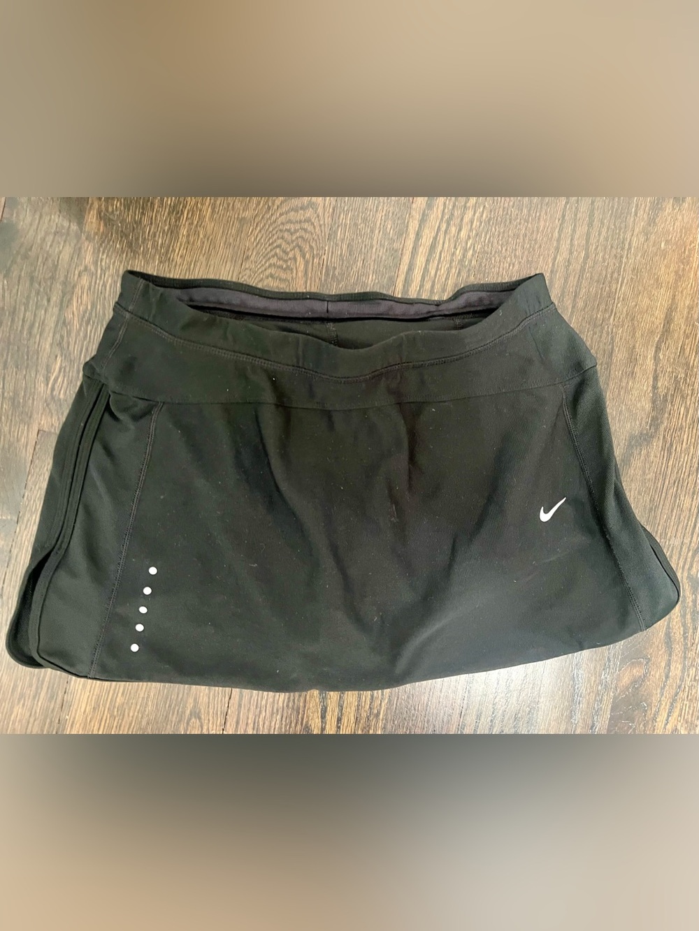 Nike Fit Dry Black Athletic Tennis Skort Skirt Size Small